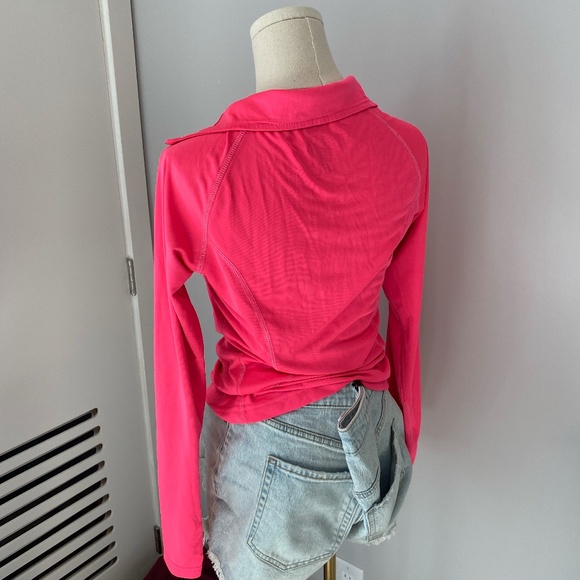 DANSKIN Pink Quarter Zip | Workout Athletic Wear - Picture 6 of 6